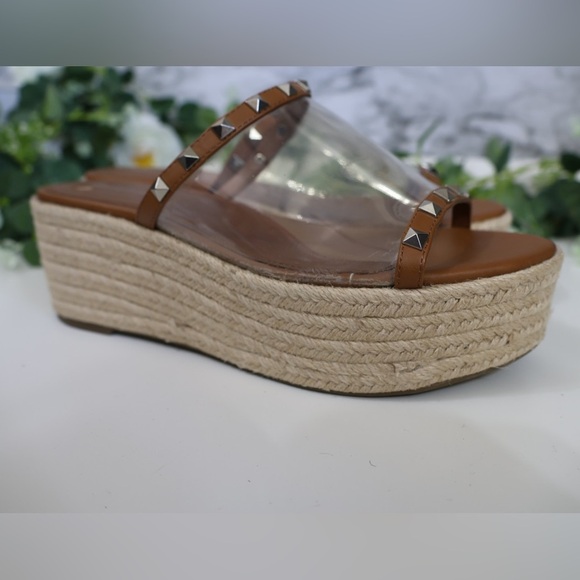 MARC FISHER STUDDED CLEAR STRAP ESPADRILLE SANDAL IN
BRMLL/913 - Picture 7 of 9